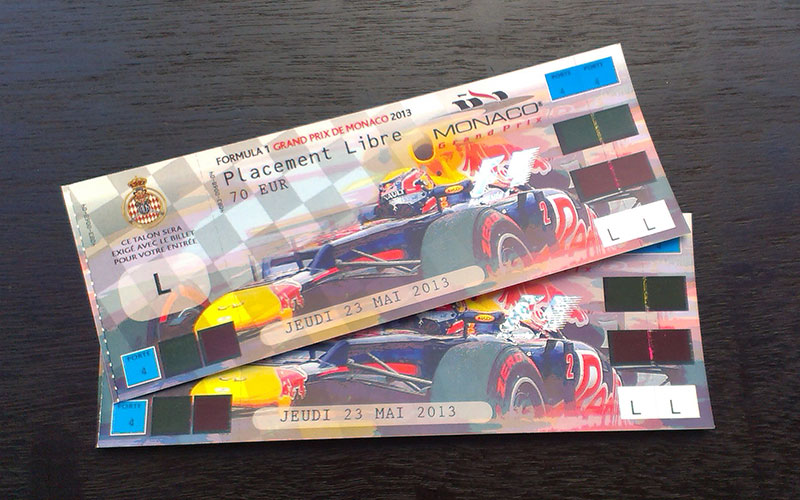 Билеты на Формулу 1